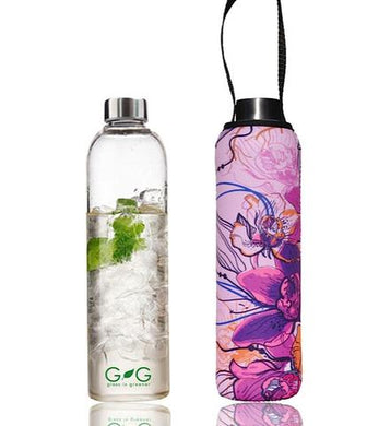 GLASS IS GREENER 750 ML BOTTLE + CARRY COVER 