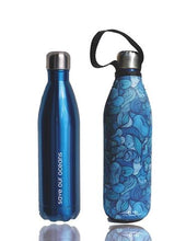 Load image into Gallery viewer, Stainless Steel Insulated Bottle + Carry Cover 750ml - Wind Print